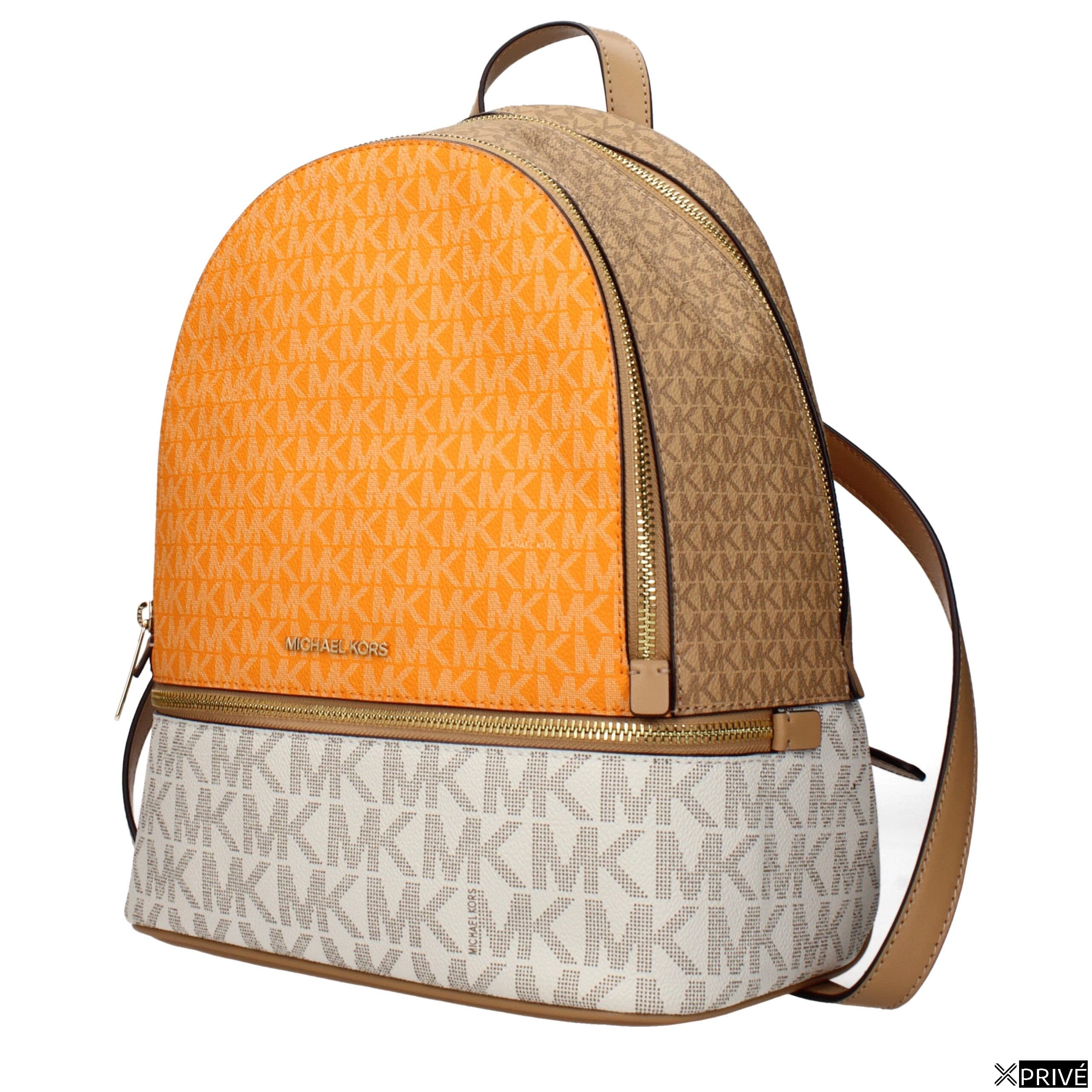 Sac à dos beige en Tissu — 2