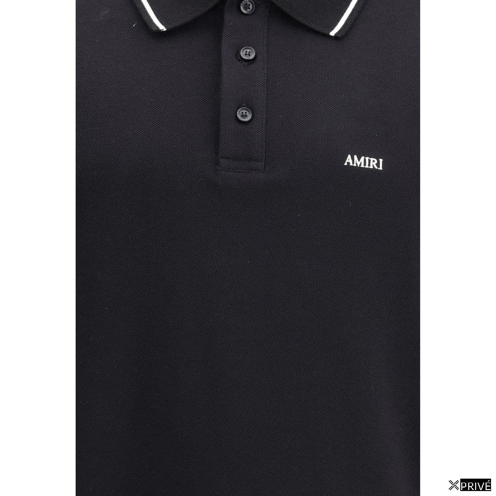 Polo noir en Coton — 3