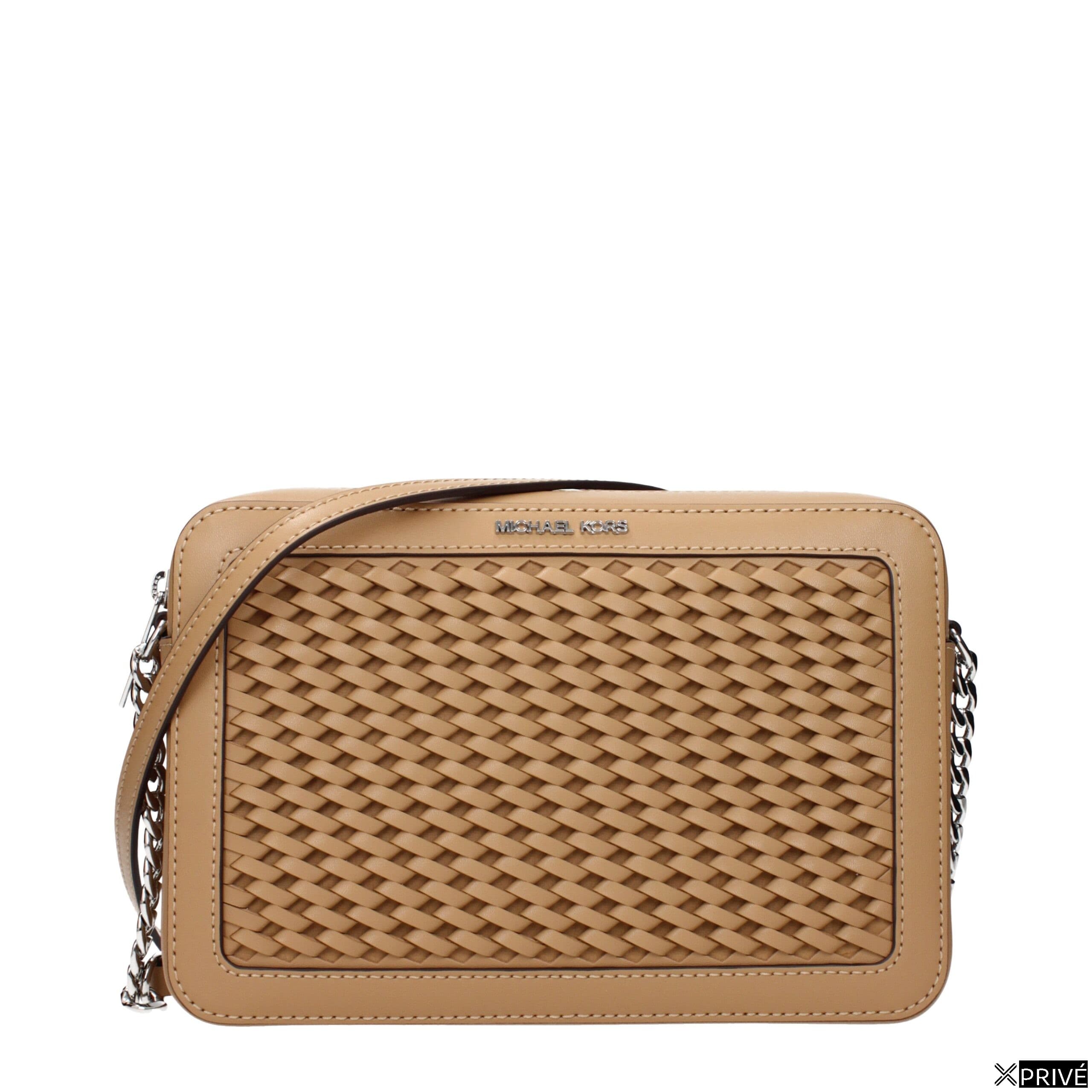 Sac porté croisé brun en Cuir — 1