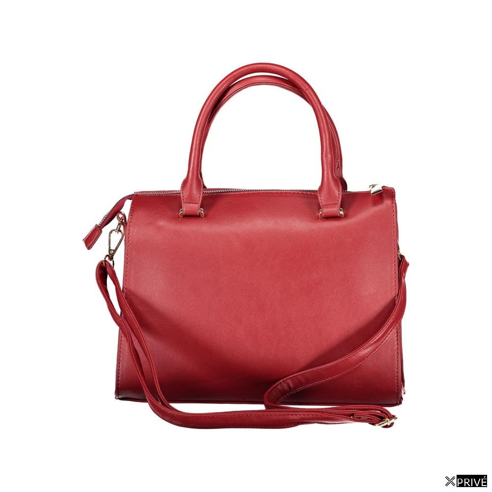 Sac à main rouge en PVC — 2