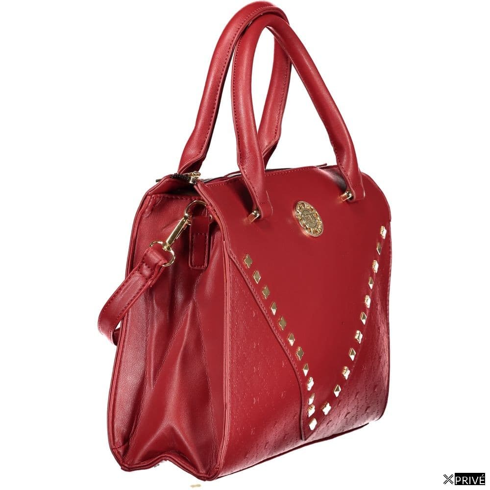 Sac à main rouge en PVC — 3
