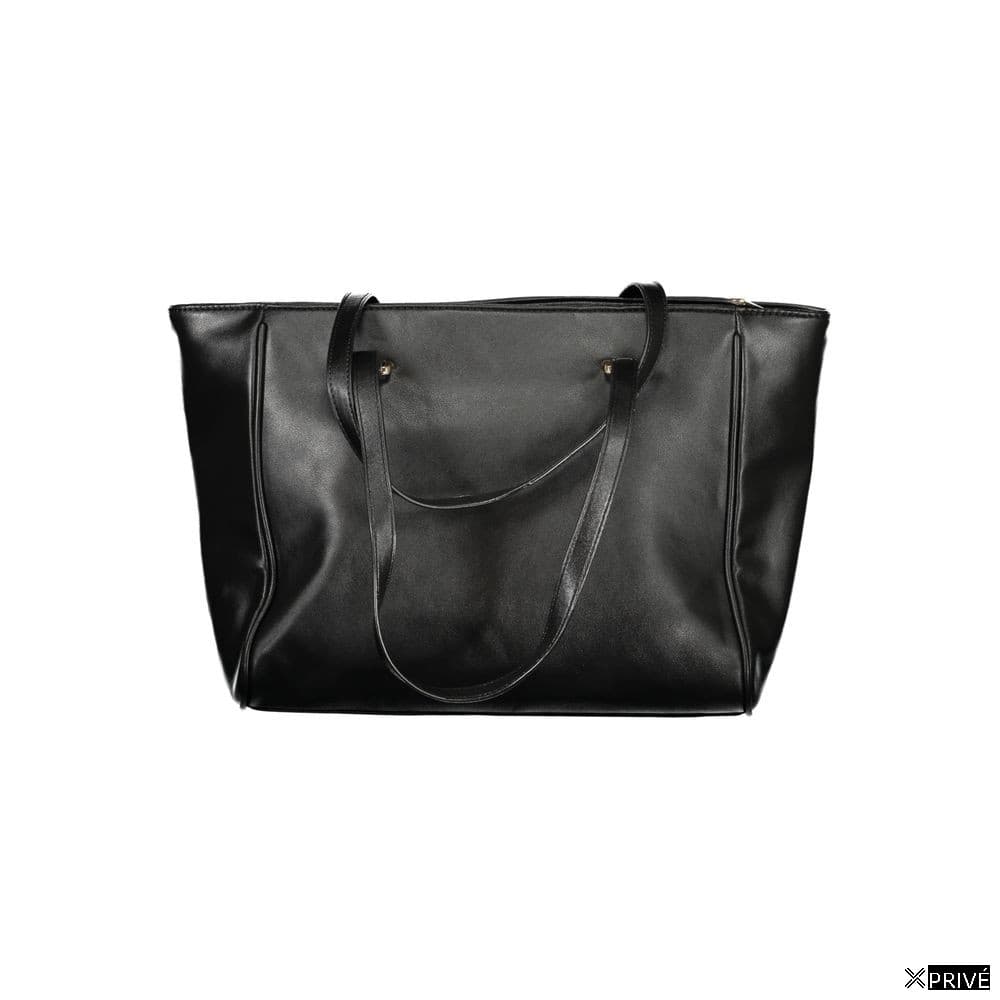 Sac à main noir en PVC — 2
