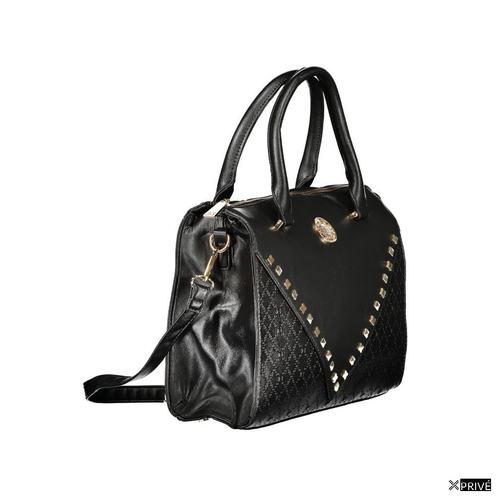 Sac à main noir en PVC — 3