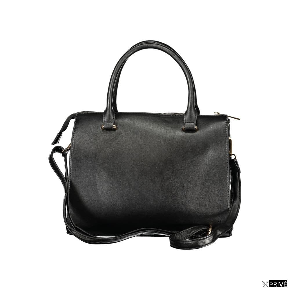 Sac à main noir en PVC — 2