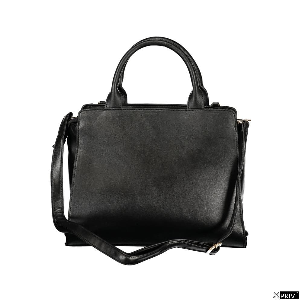Sac à main noir en PVC — 2