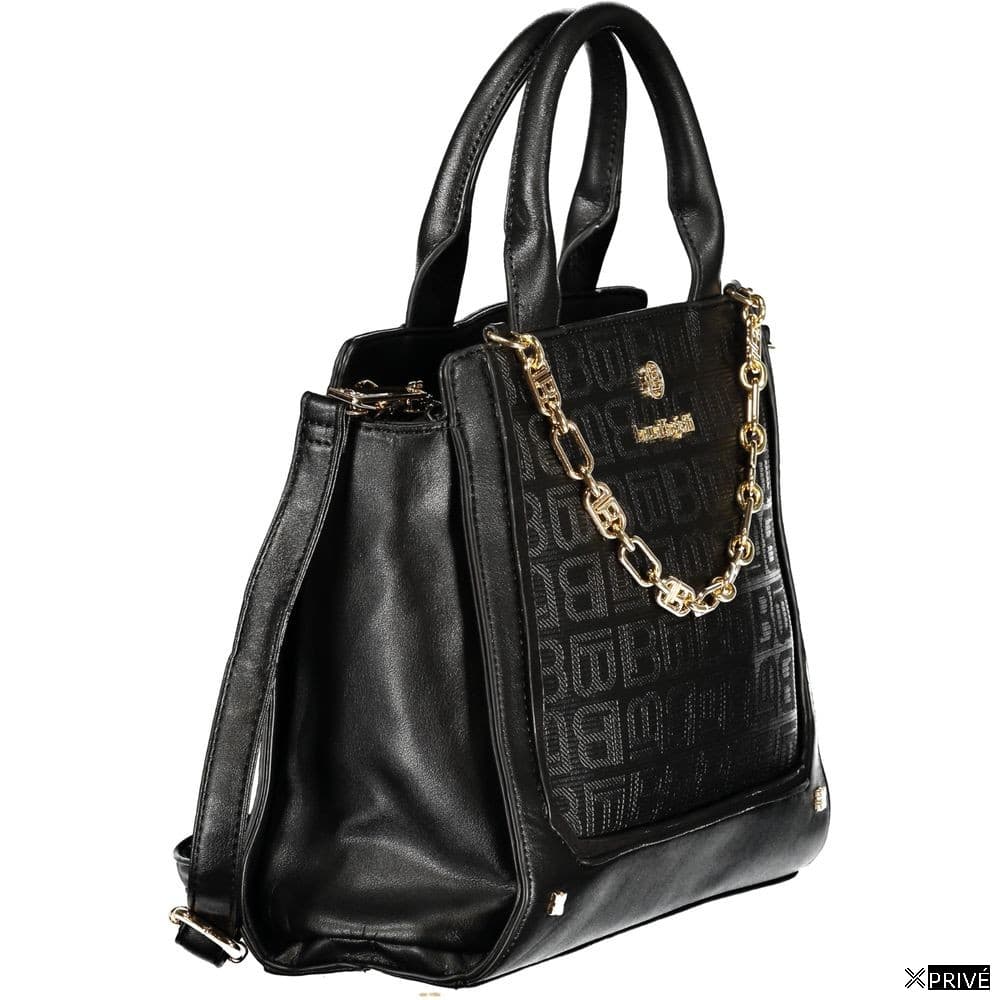 Sac à main noir en PVC — 3