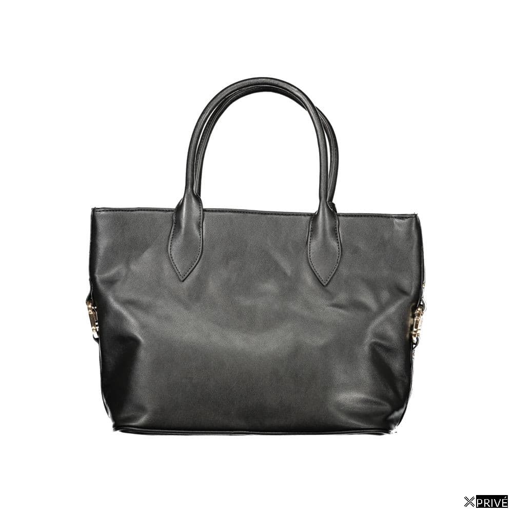 Sac à main noir en PVC — 2