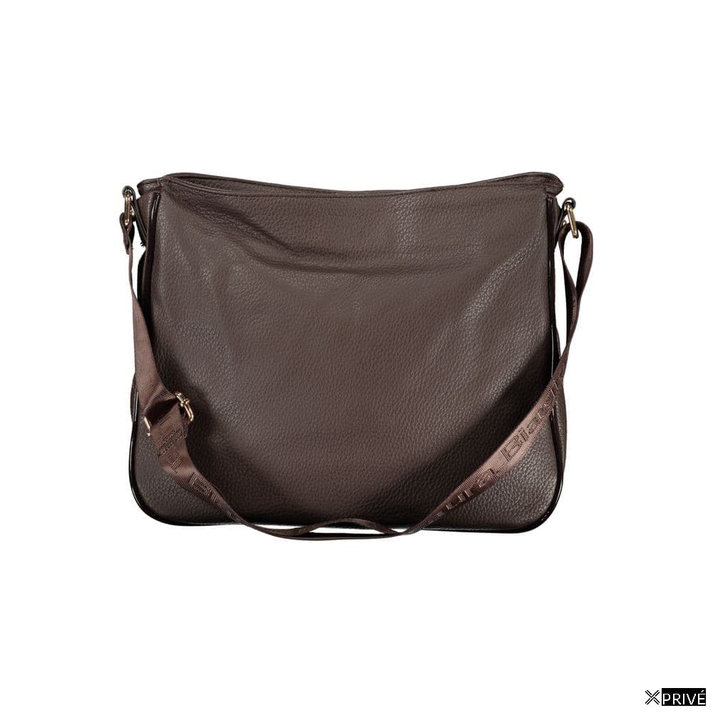 Sac à main brun en PVC — 2