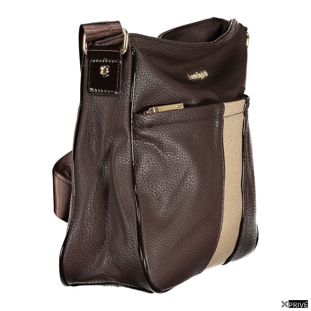 Sac à main brun en PVC — 3