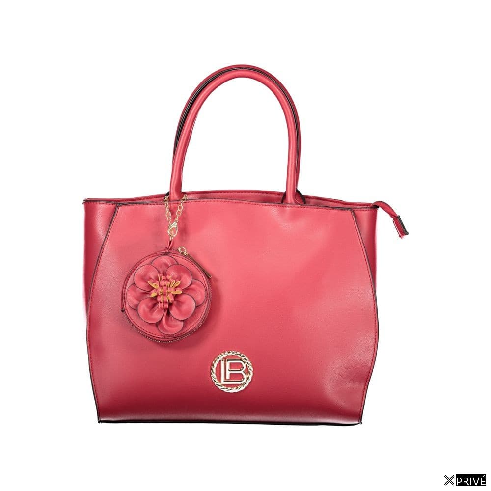 Sac à main rouge en PVC — 1