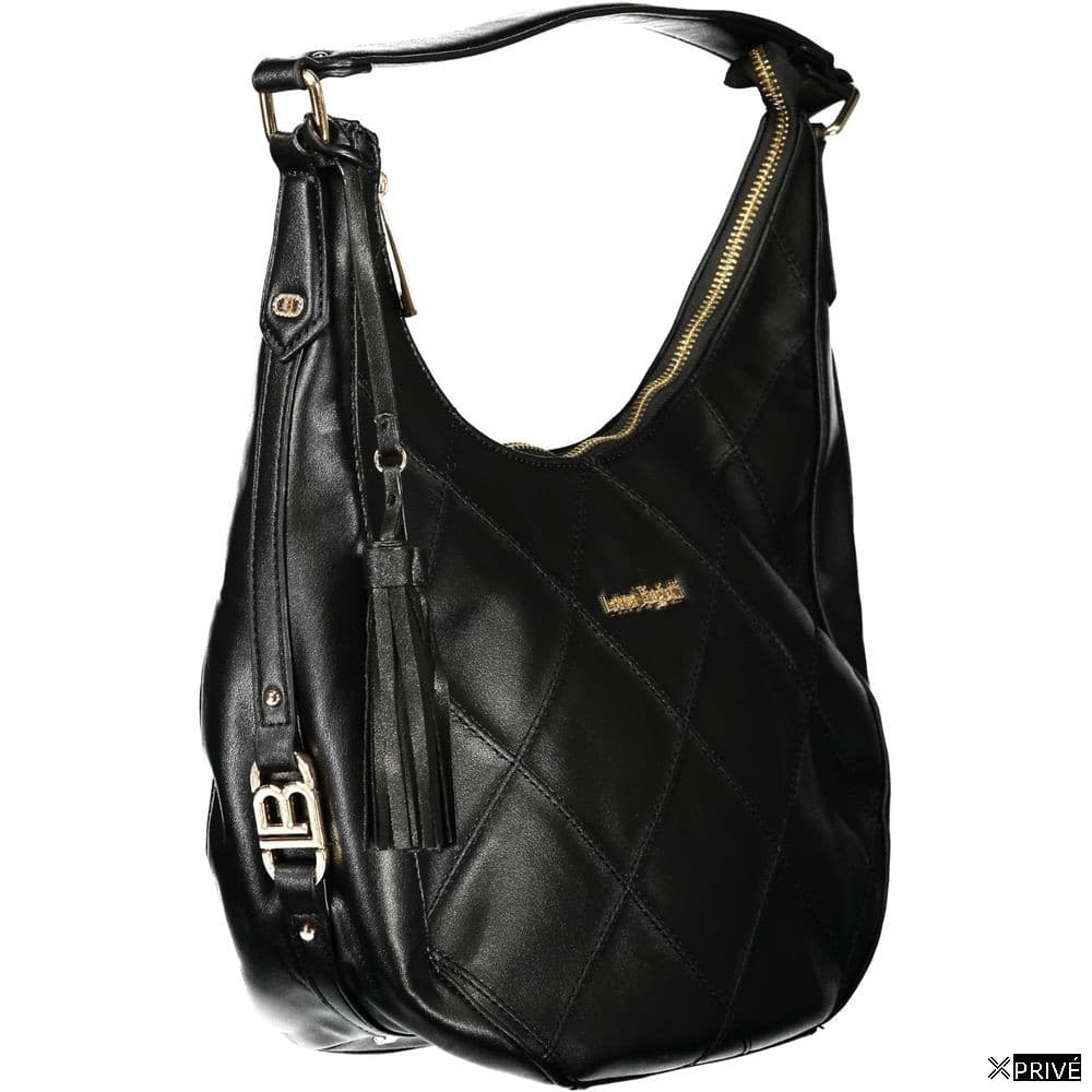 Sac à main noir en PVC — 3