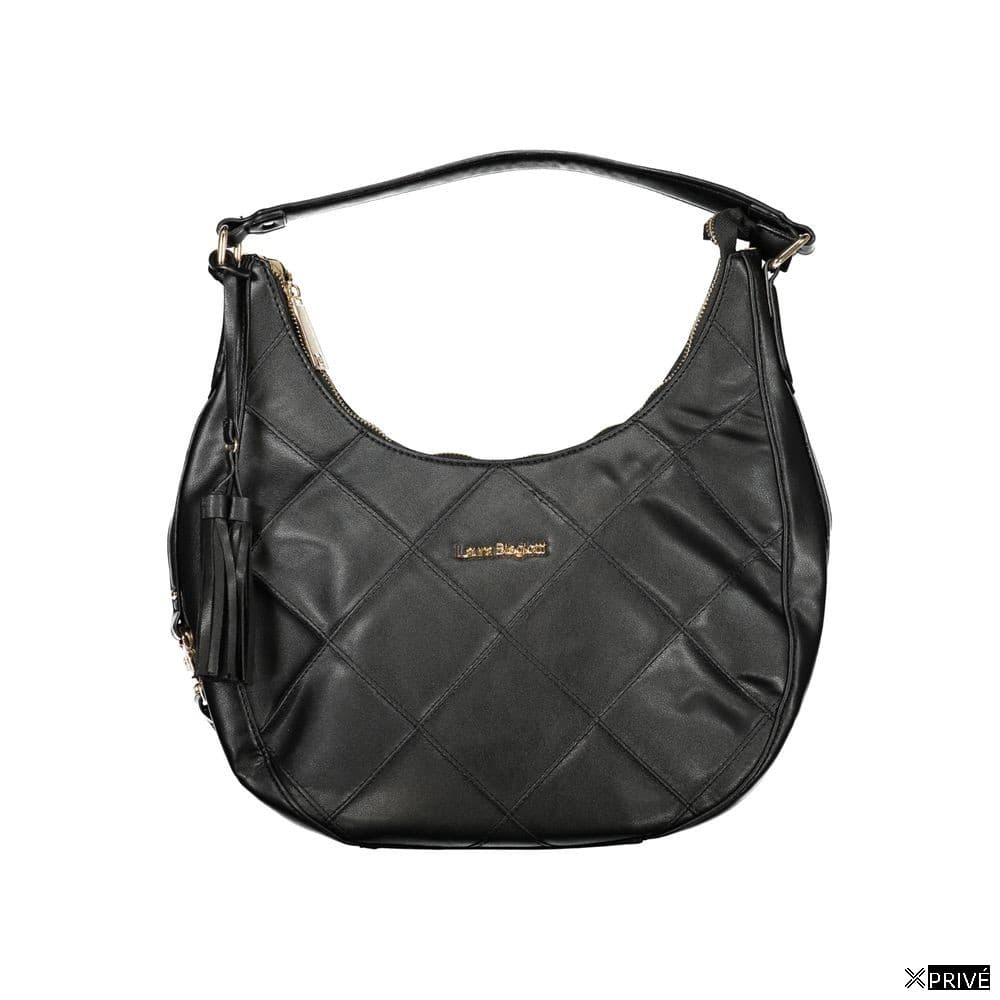 Sac à main noir en PVC — 1