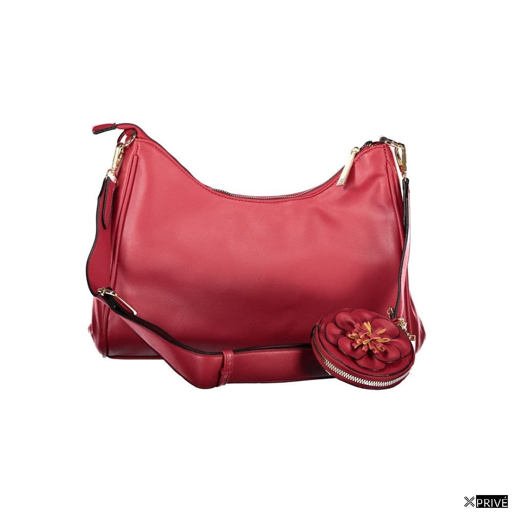 Sac à main rouge en PVC — 2