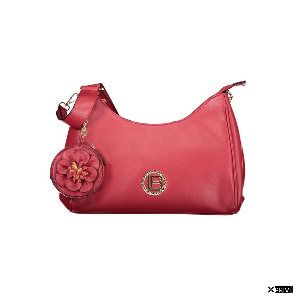 Sac à main rouge en PVC — 1
