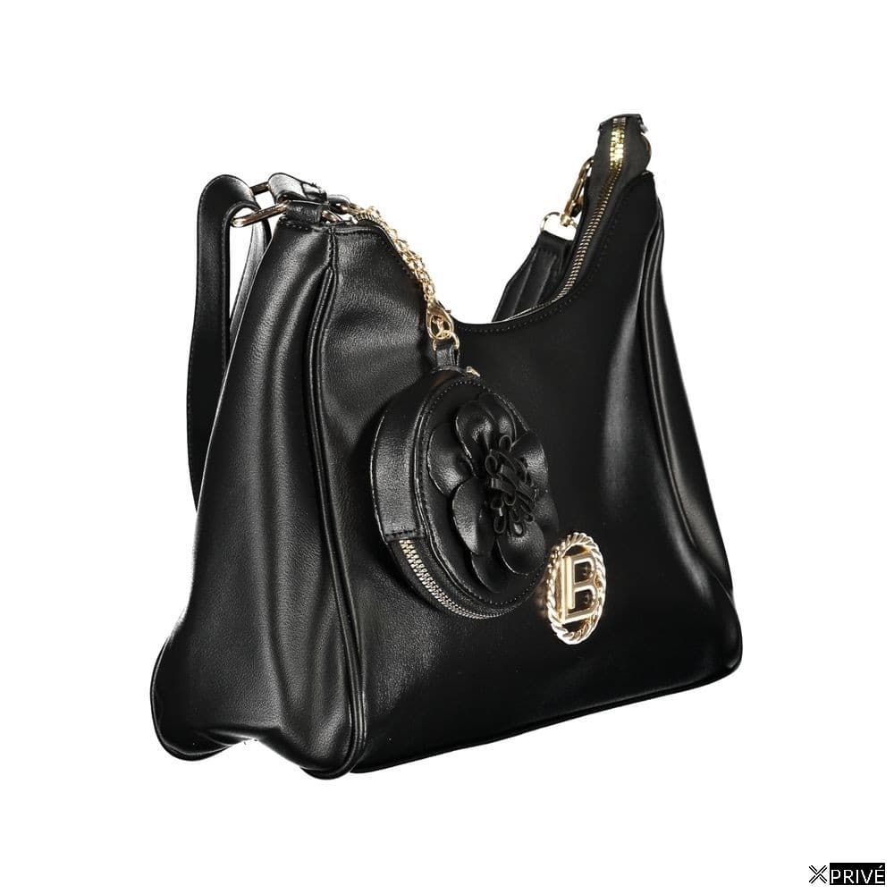 Sac à main noir en PVC — 3