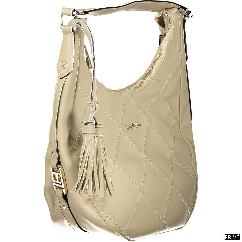 Sac à main beige en PVC — 3