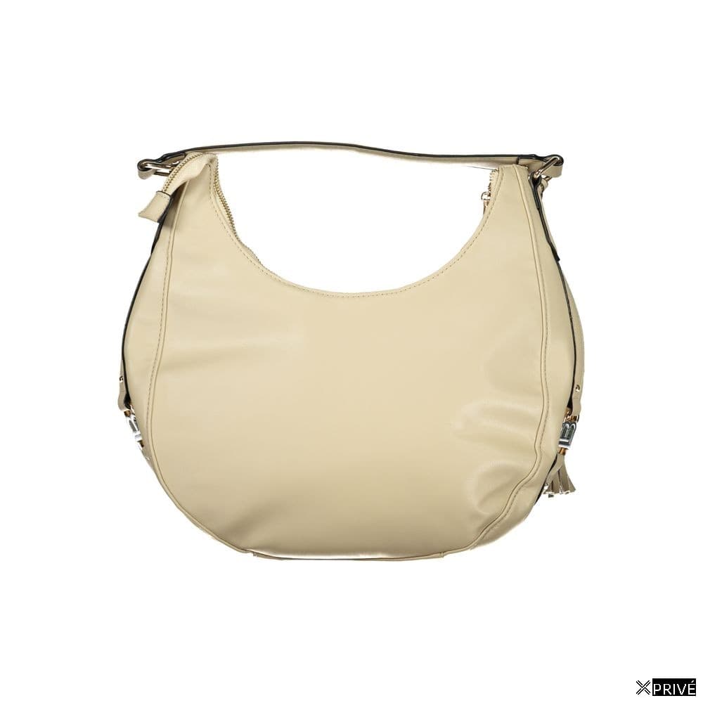 Sac à main beige en PVC — 2