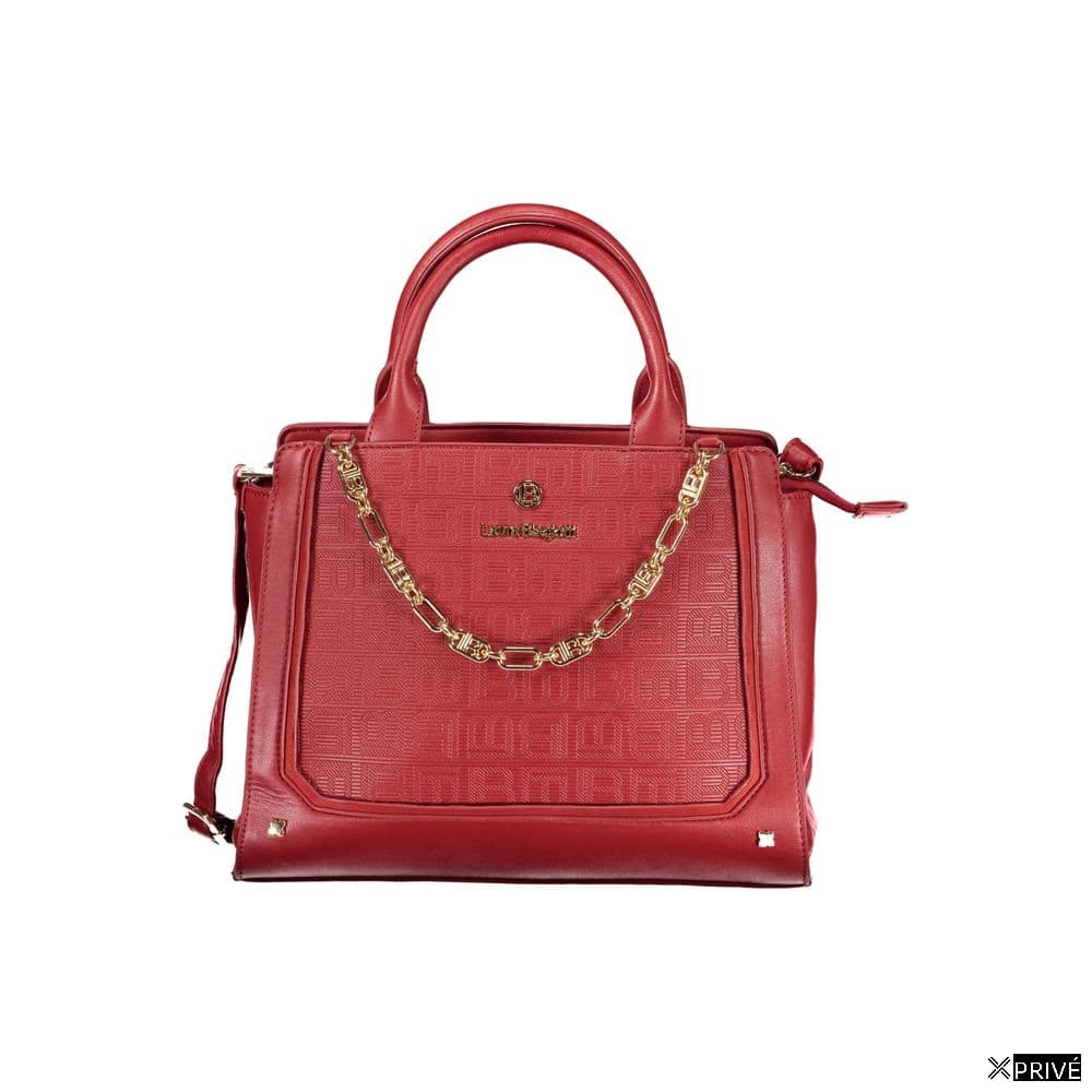 Sac à main rouge en PVC — 1