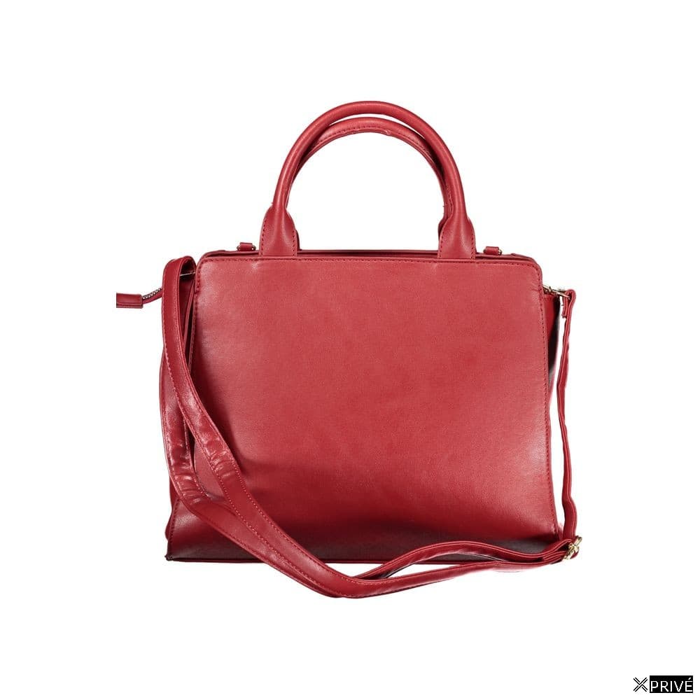 Sac à main rouge en PVC — 2