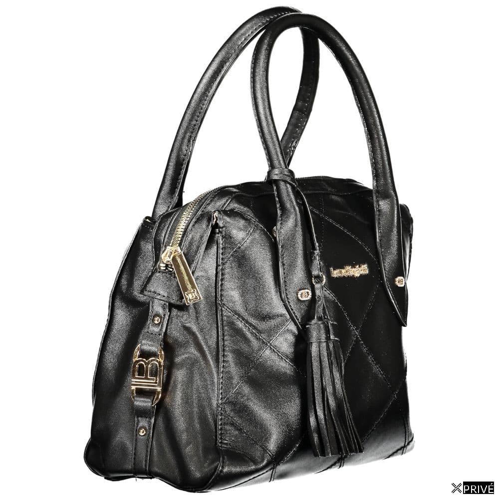 Sac à main noir en PVC — 3