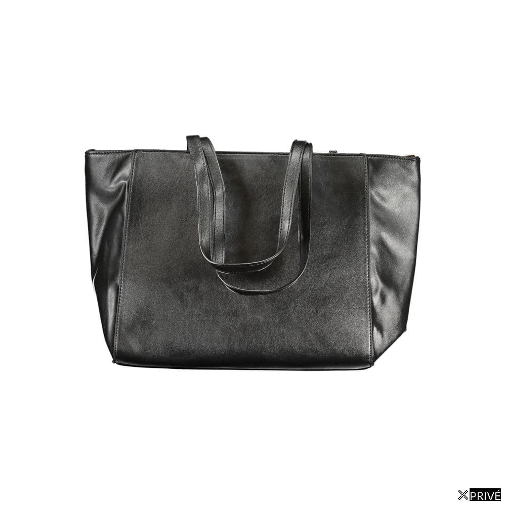 Sac à main noir en PVC — 2