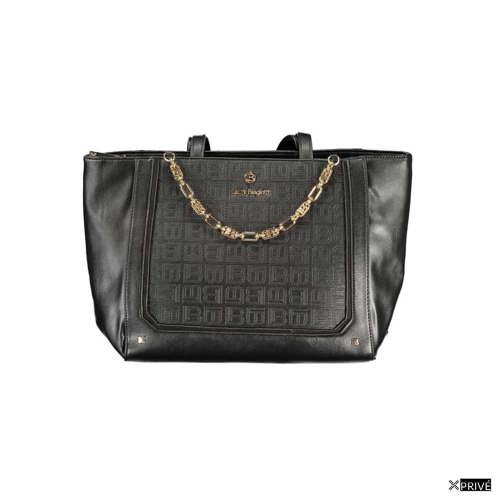 Sac à main noir en PVC — 1