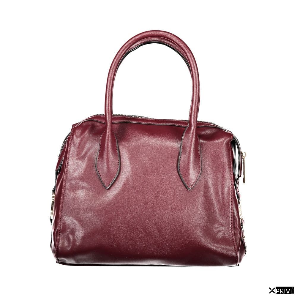 Sac à main rouge en PVC — 2