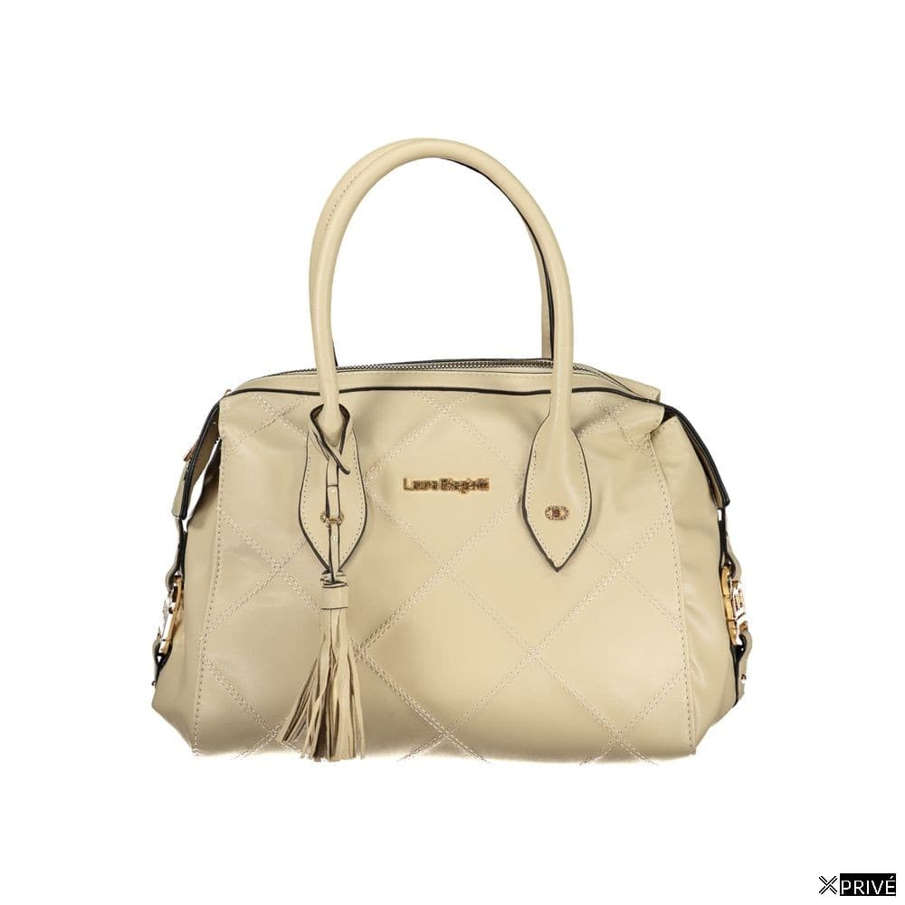 Sac à main beige en PVC — 1