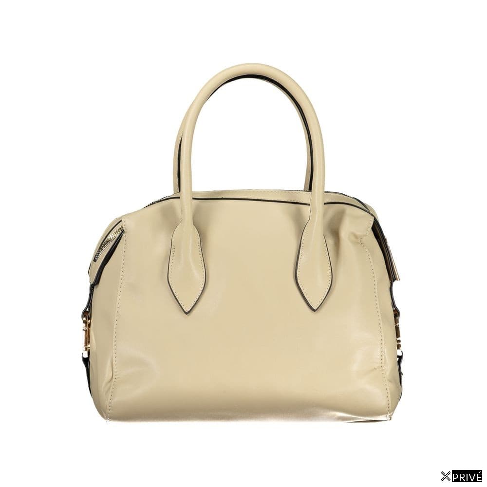 Sac à main beige en PVC — 2