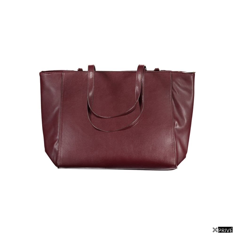 Sac à main rouge en PVC — 2