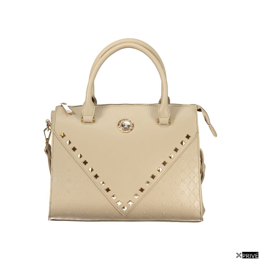Sac à main beige en PVC — 1