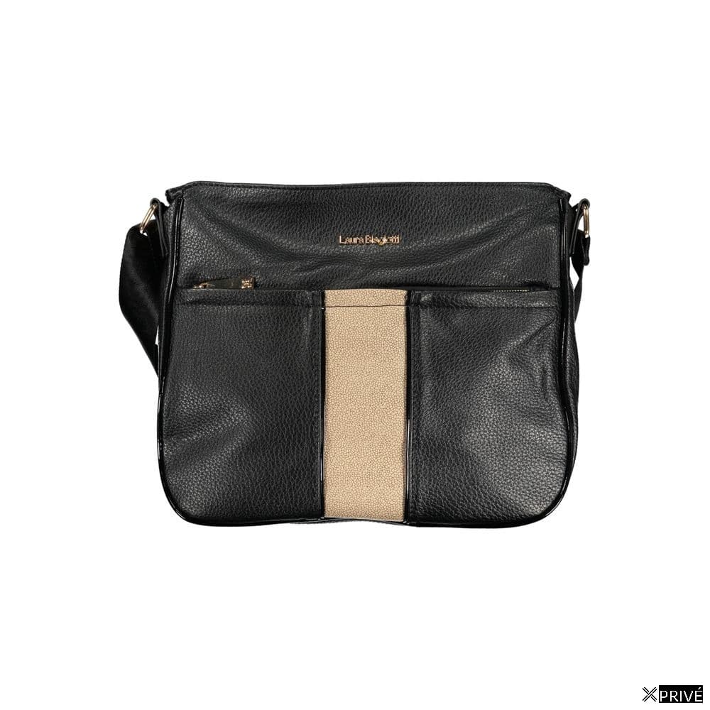 Sac à main noir en PVC — 1