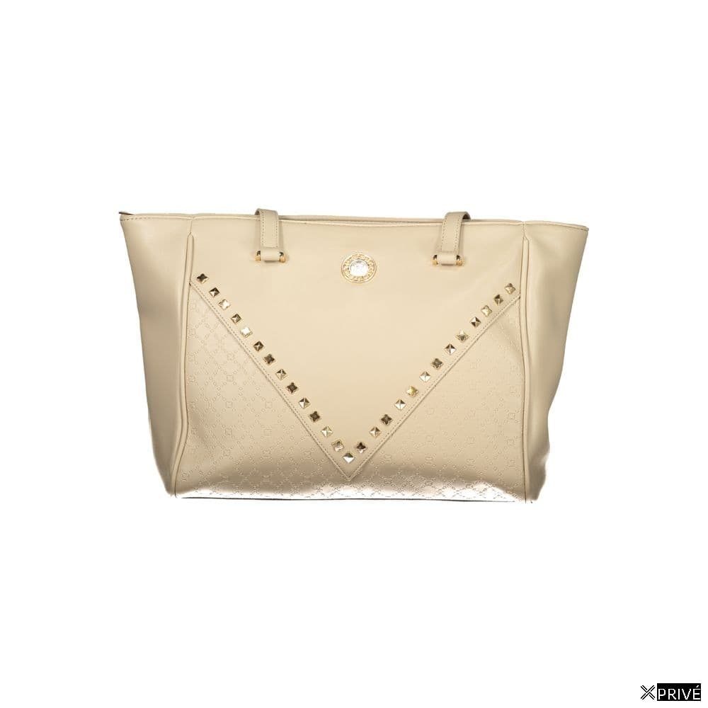 Sac à main beige en PVC — 1