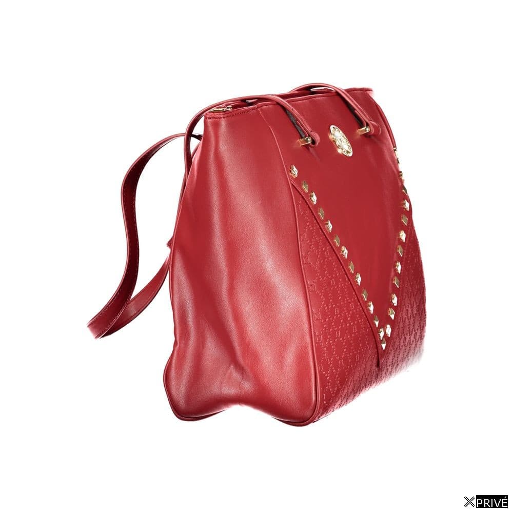 Sac à main rouge en PVC — 3