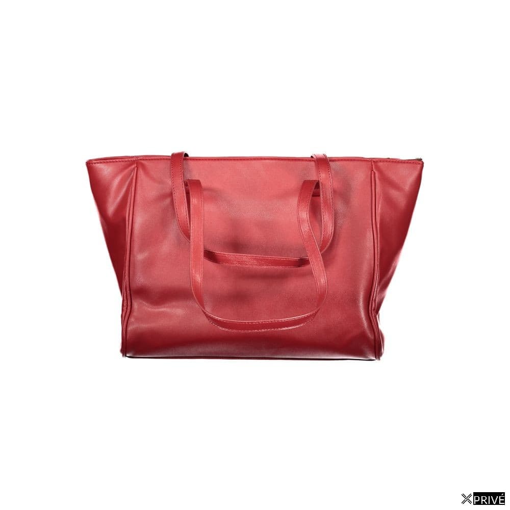 Sac à main rouge en PVC — 2