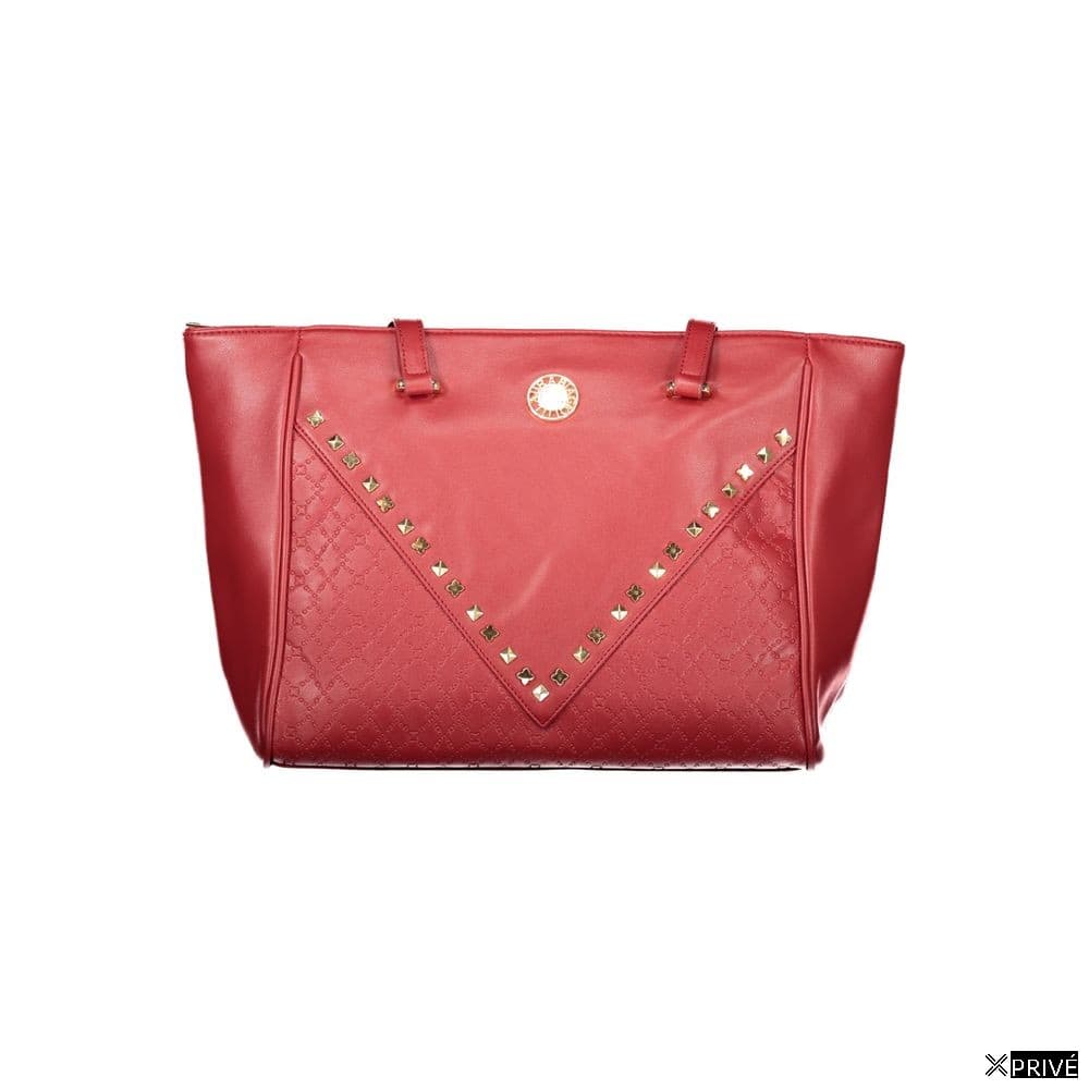 Sac à main rouge en PVC — 1