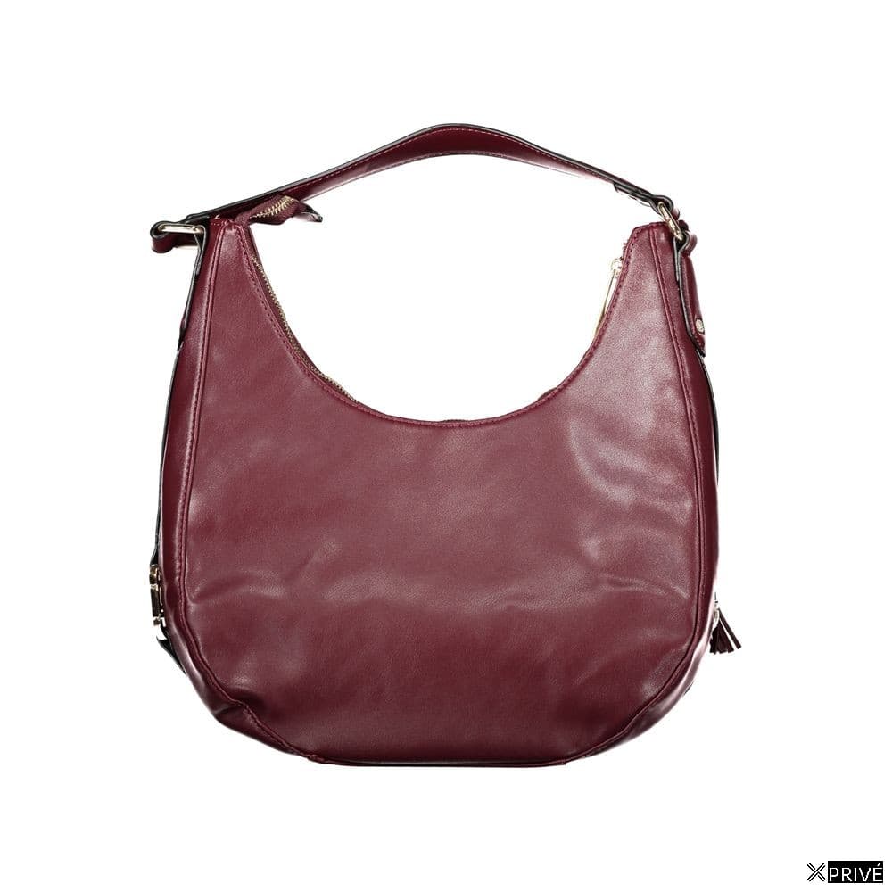 Sac à main rouge en PVC — 2