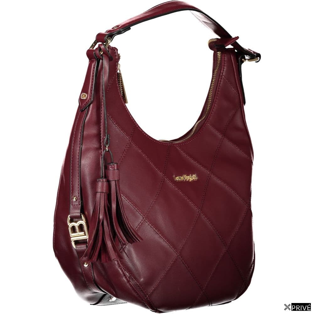 Sac à main rouge en PVC — 3