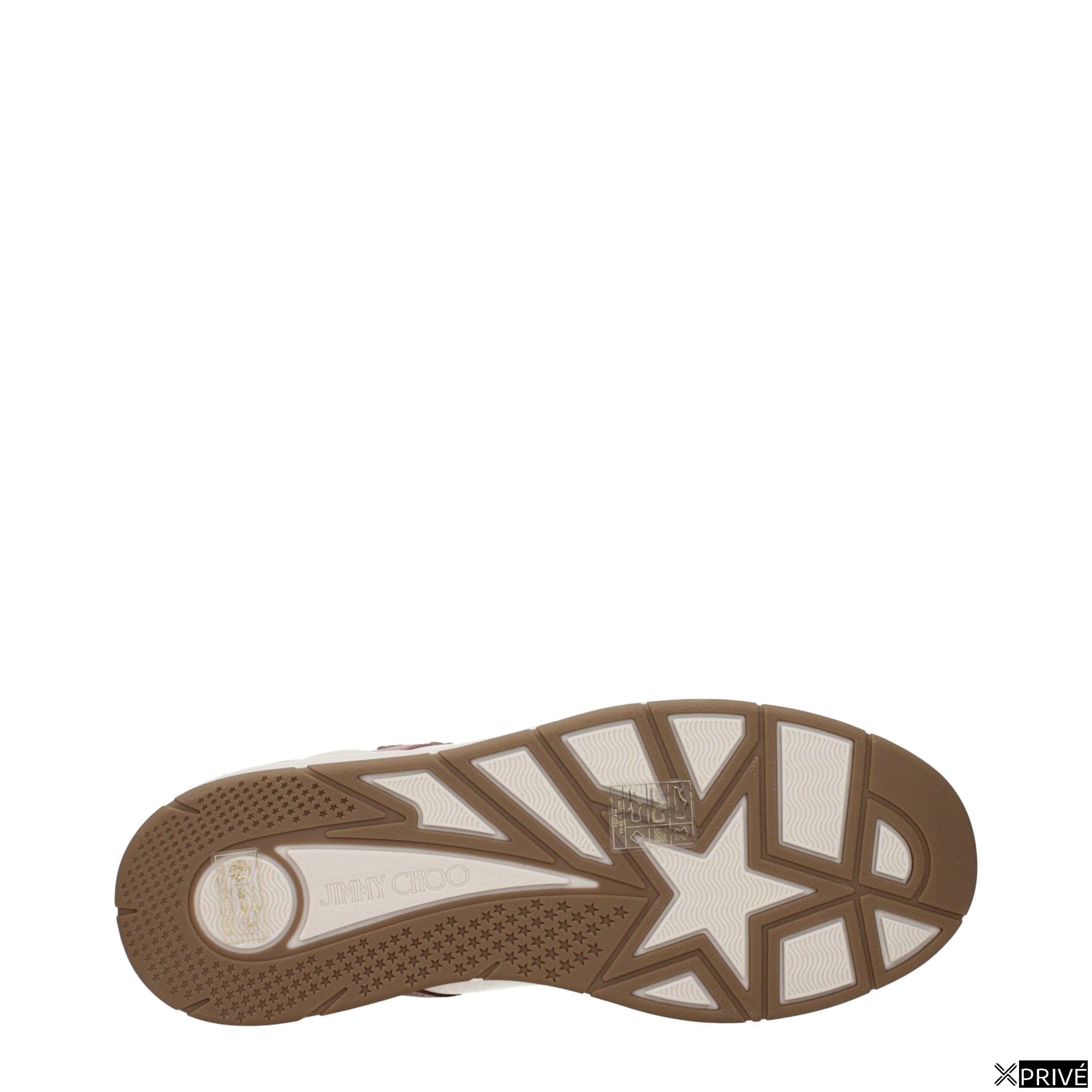 Chaussures de sport roses en Cuir — 5