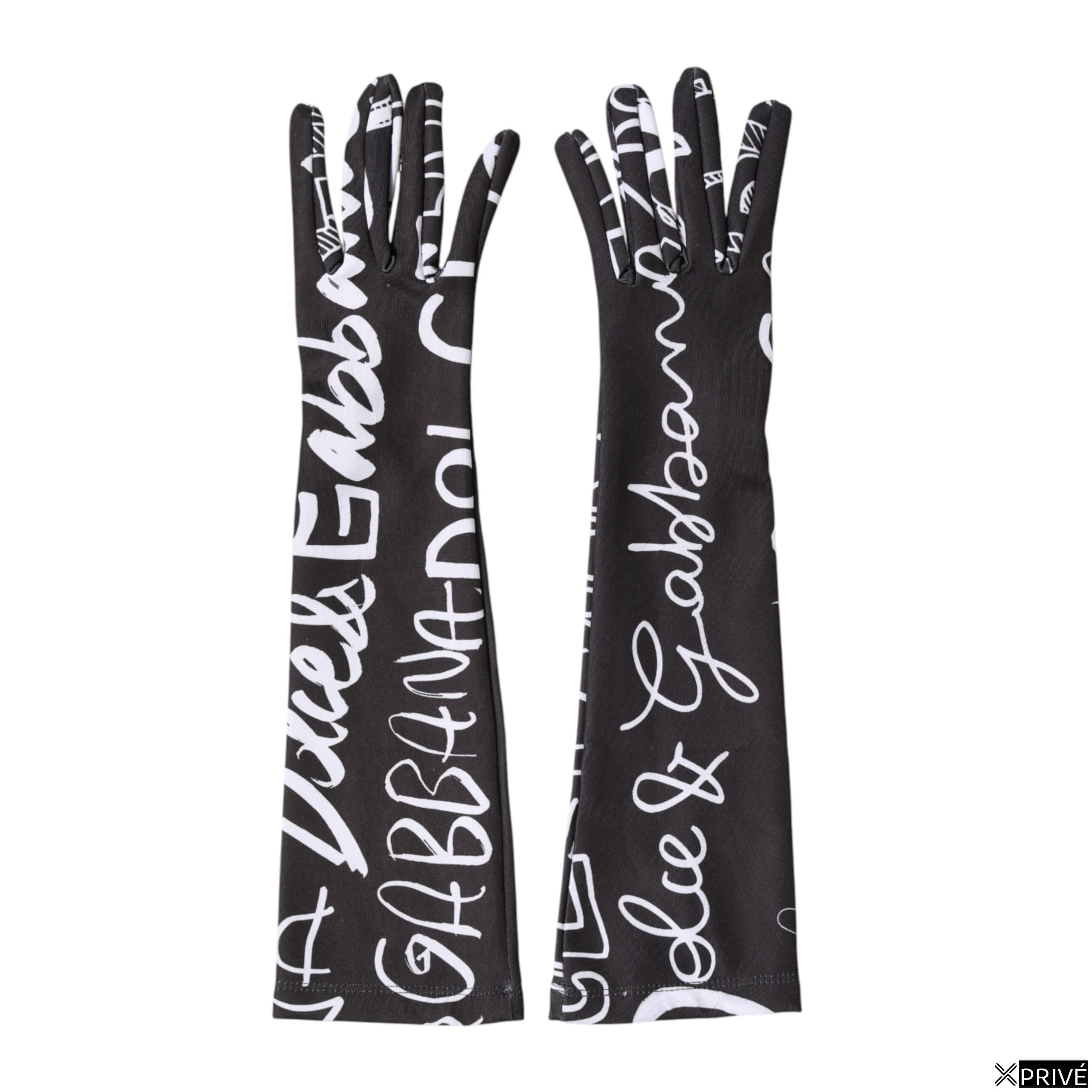 Gant noir et blanc — 1