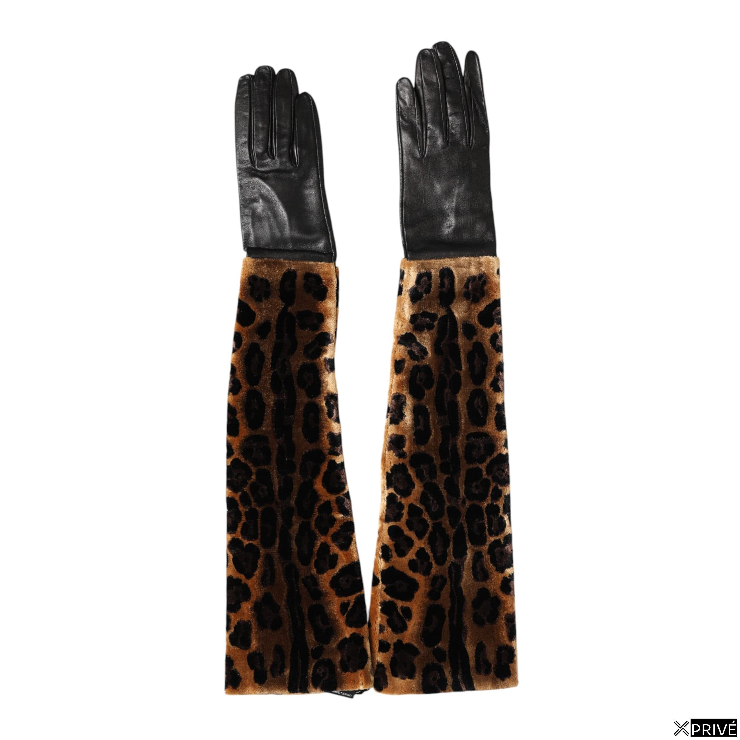 Gant Noir et marron — 4