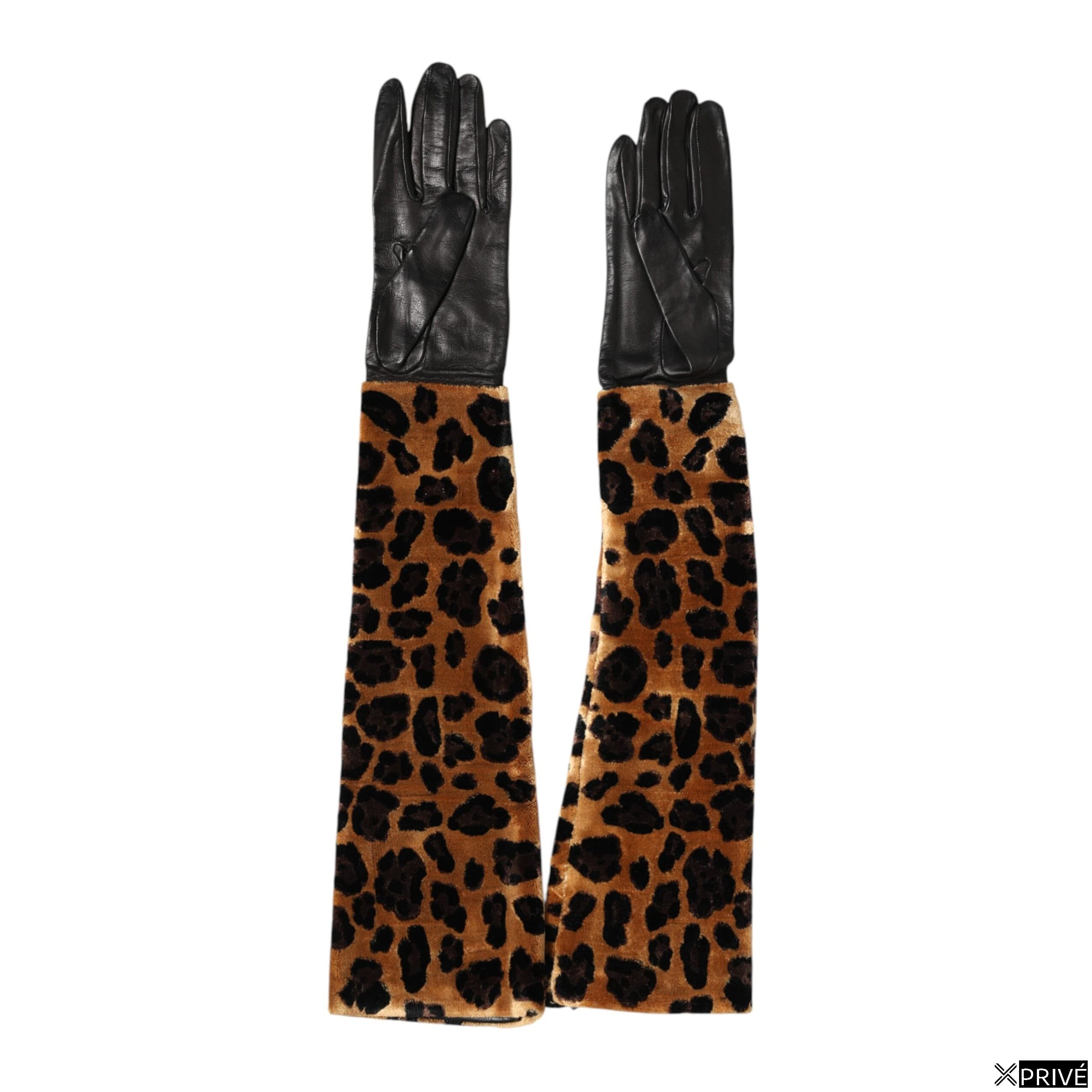 Gant Noir et marron — 1