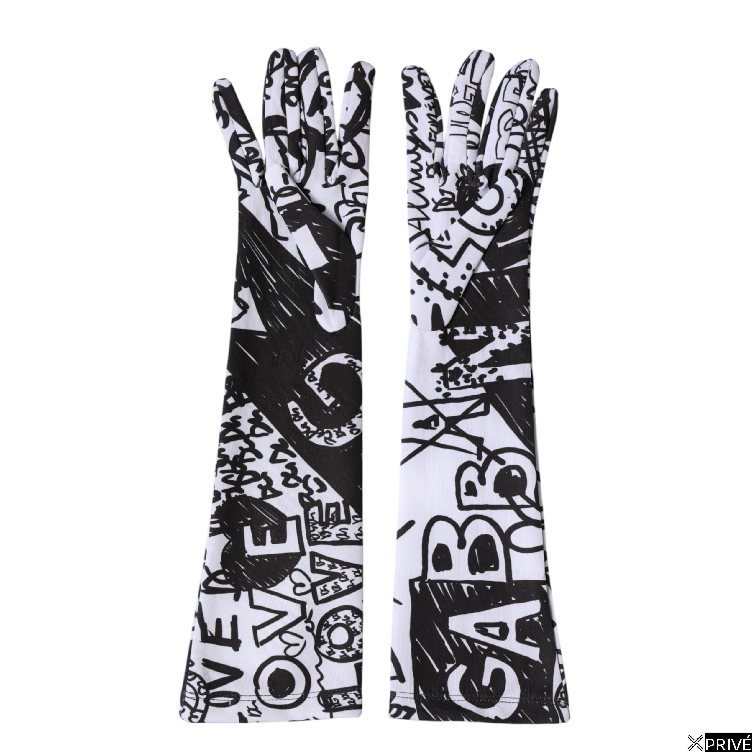 Gant noir et blanc — 1