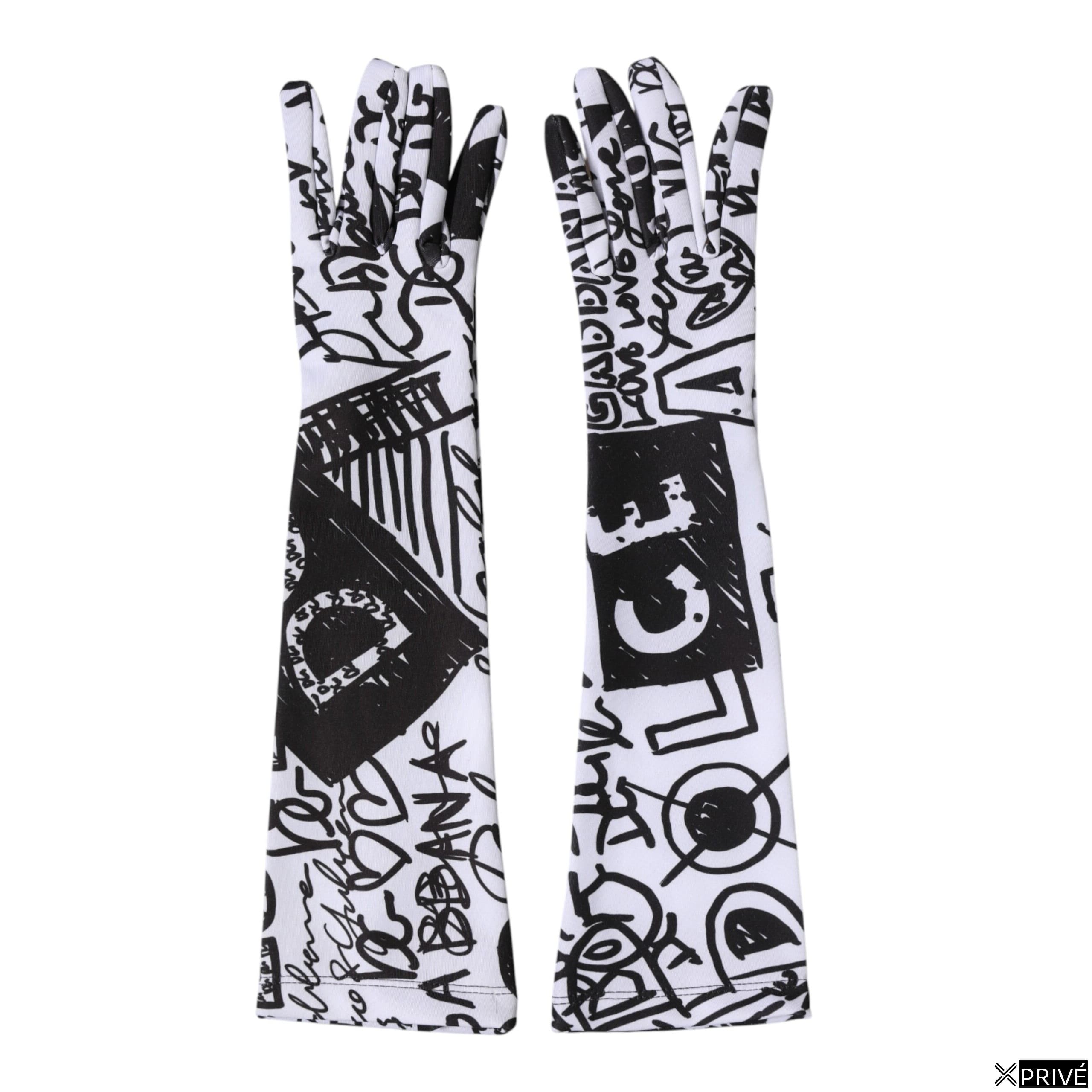Gant noir et blanc — 4