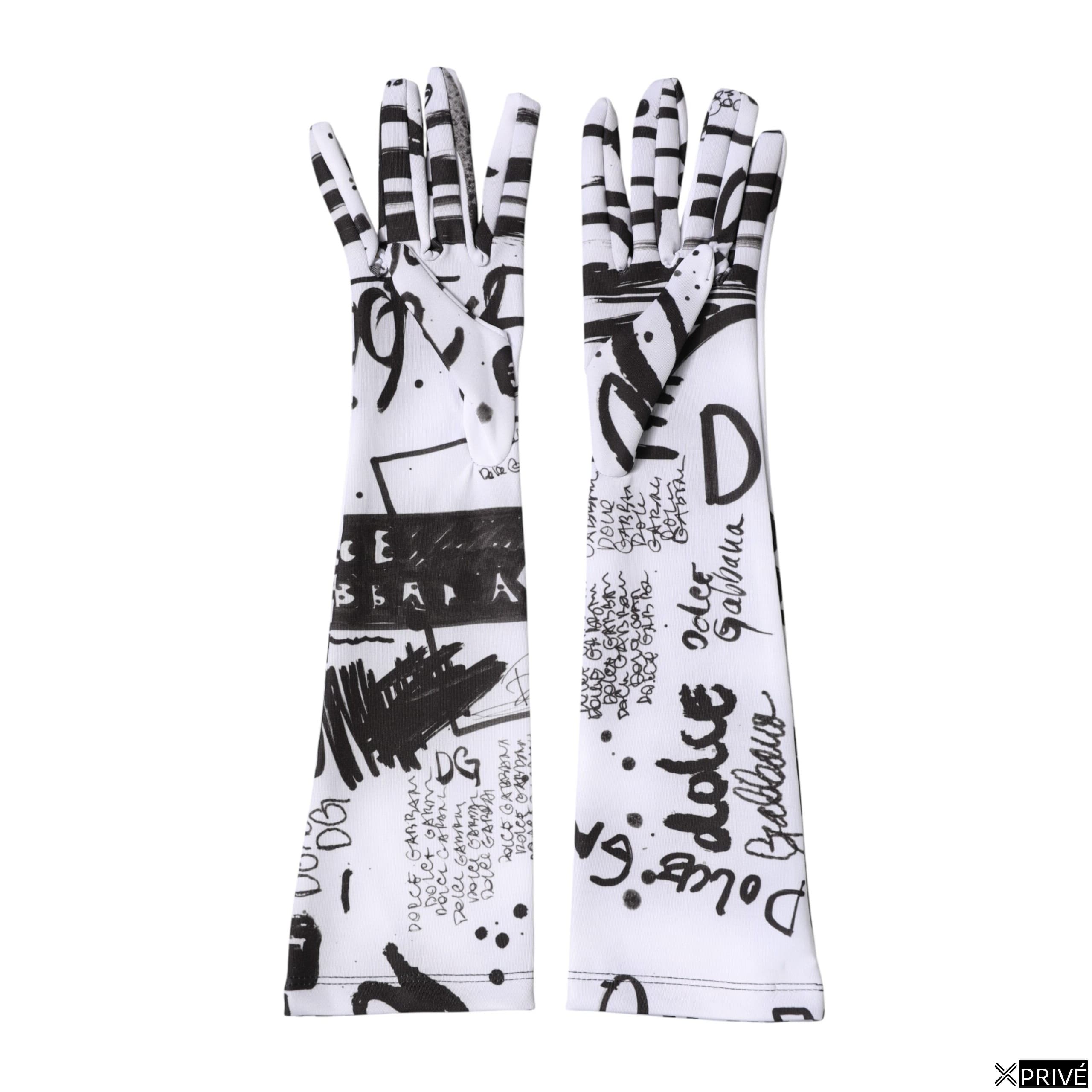 Gant noir et blanc — 5