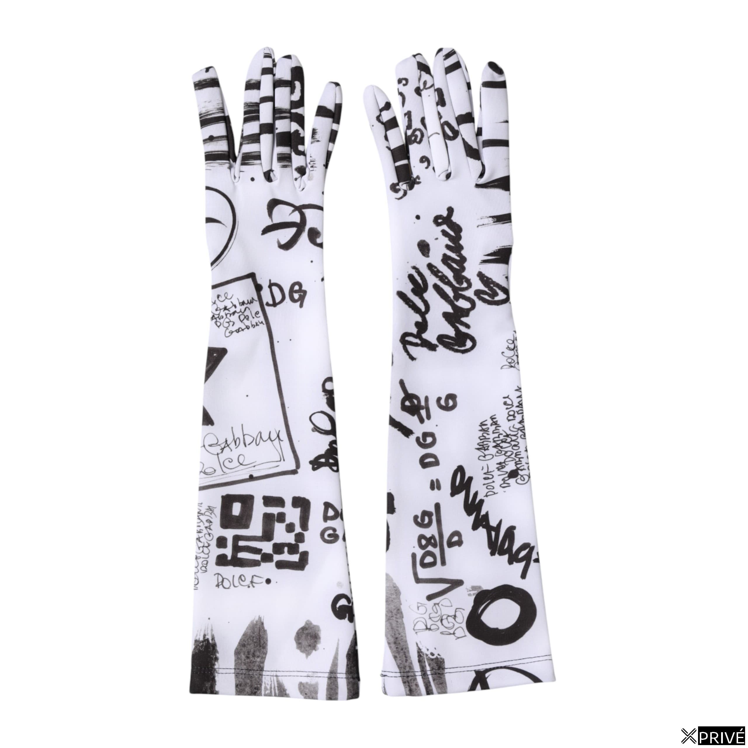 Gant noir et blanc — 2