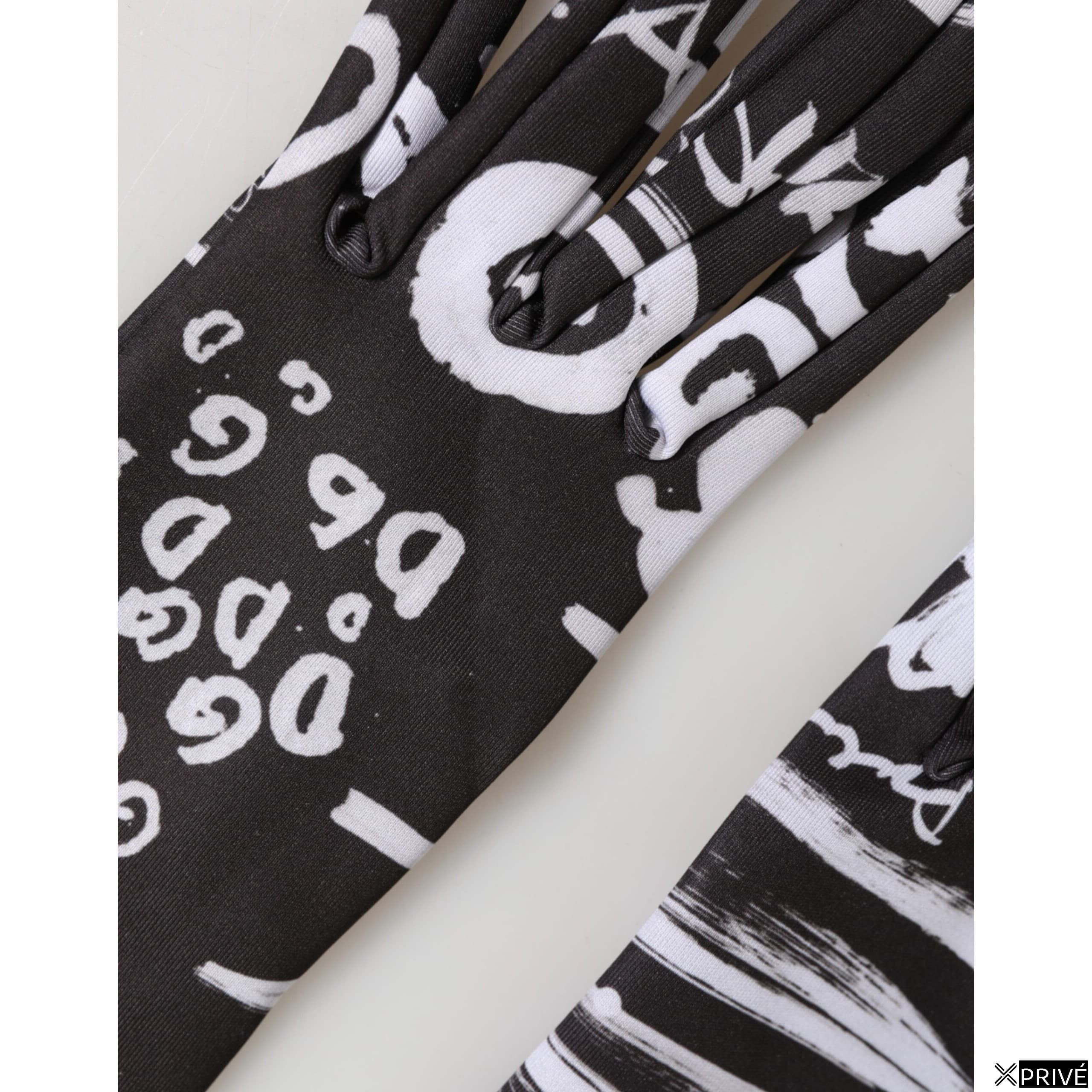 Gant noir et blanc — 4