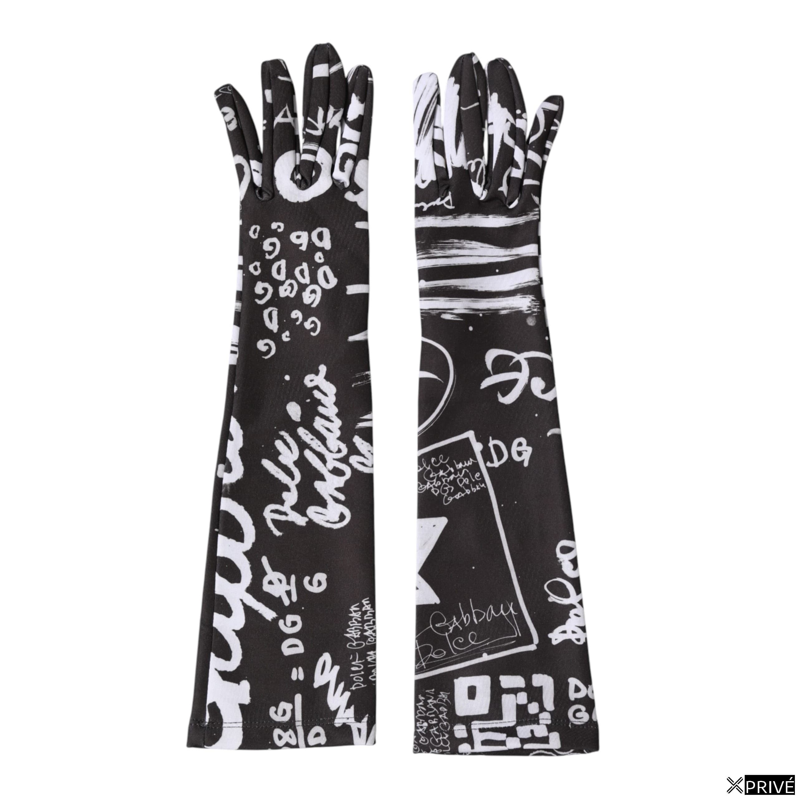 Gant noir et blanc — 1