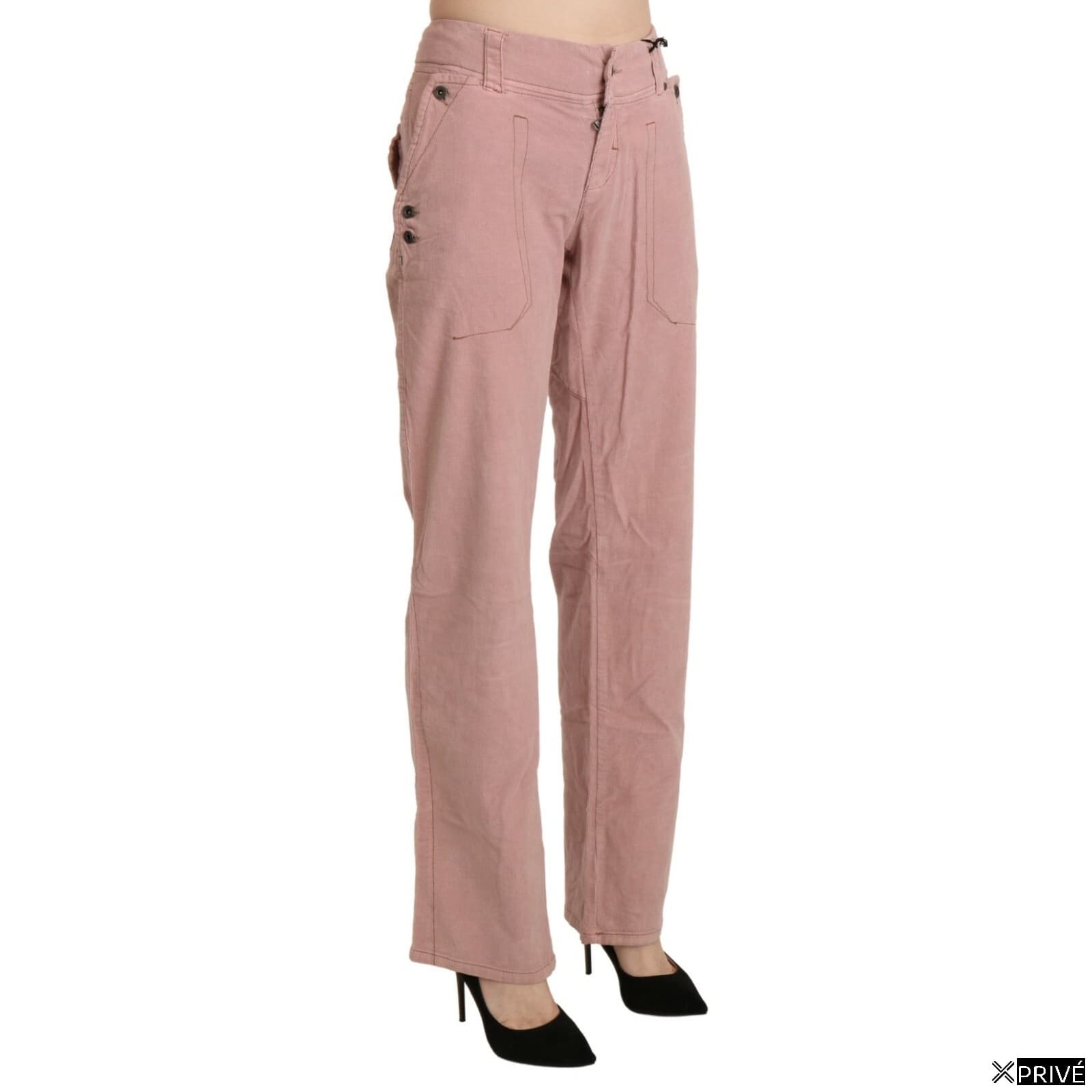 Jeans rose en Coton — 4