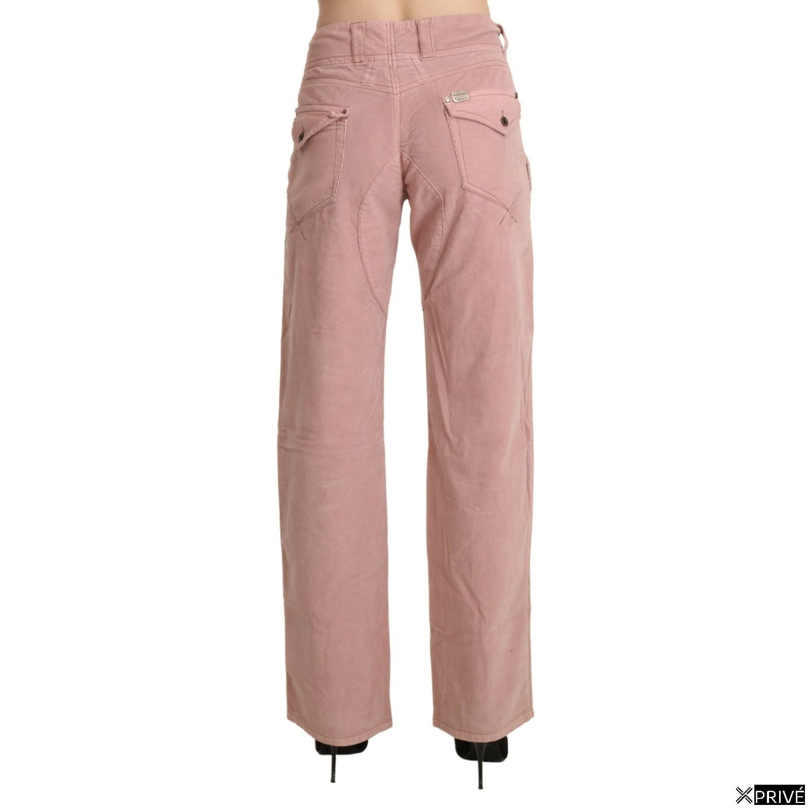 Jeans rose en Coton — 3
